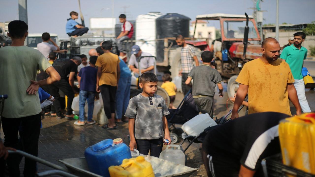 Israel's offensive has led to the deaths of more than 57,000 Palestinians, more than half of them women and children, according to Gaza's Health Ministry